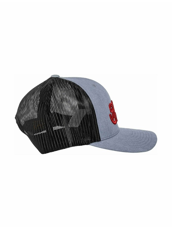 Meatfly Meatfly шапка с козирка Setty Trucker Wine / Heather | Сива