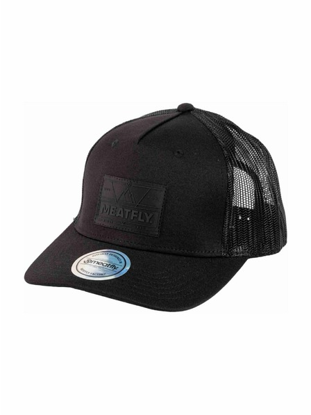 Meatfly Meatfly шапка с козирка Corey Trucker Black Live | Черна |