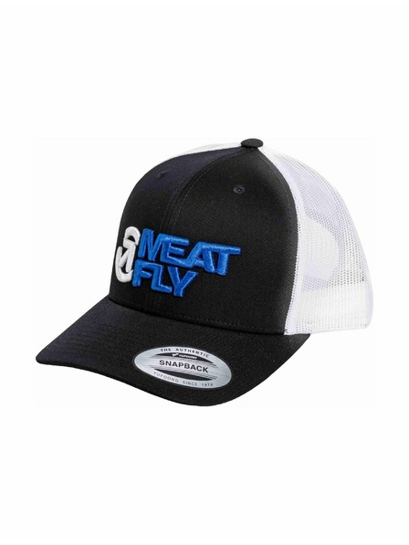 Meatfly Meatfly шапка с козирка Setty Trucker Blue / Black / White | Черна