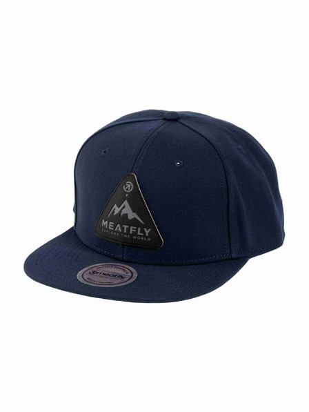 Meatfly Meatfly шапка с козирка Hornet Snapback Navy Blue Peak | Синя |