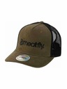 Meatfly Meatfly шапка с козирка Shaun Trucker Army / Camo Logo | Черна | Размер