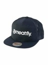Meatfly Meatfly шапка с козирка Keery Perfor Snapback Petrol / White Logo