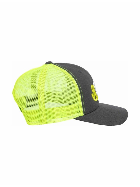 Meatfly Meatfly шапка с козирка Setty Trucker Neon Green / White / Charcoal | Сива | Размер