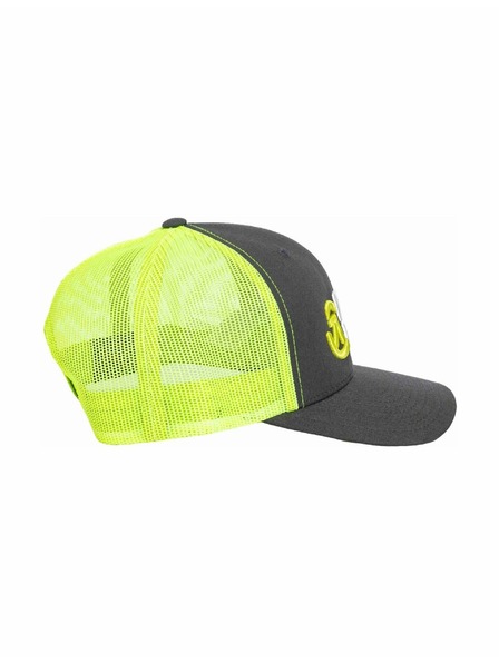 Meatfly Meatfly шапка с козирка Setty Trucker Neon Green / White / Charcoal | Сива | Размер