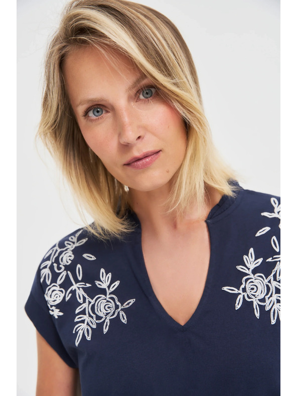 Moodo Дамски топ Moodo – военноморско синьо