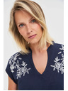 Moodo Дамски топ Moodo – военноморско синьо