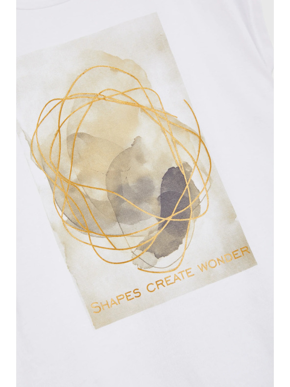 Moodo Дамска тениска Moodo – бяла