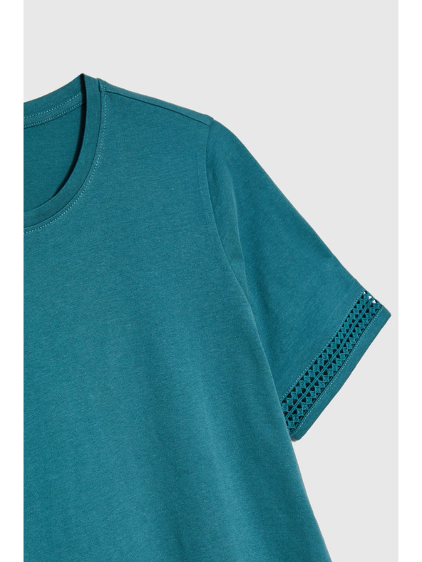 Moodo Дамска тениска Moodo – зелена