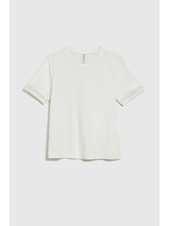 Moodo Дамска тениска Moodo – бяла