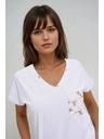 Moodo Дамска памучна тениска Moodo – бяла