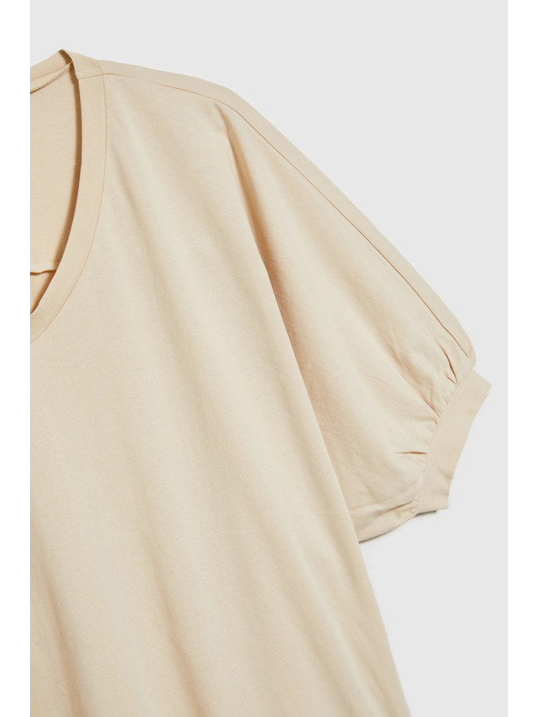 Moodo Дамска тениска Moodo с балонени ръкави