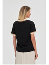 Moodo Дамска тениска Moodo – черна