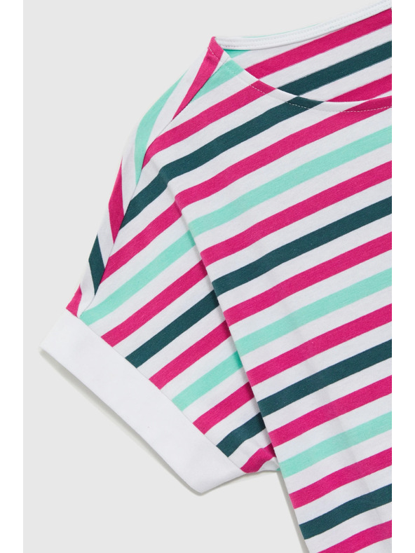 Moodo Дамска тениска на райета Moodo