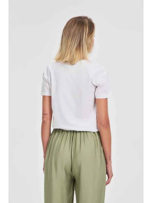 Moodo Дамска тениска Moodo – бяла