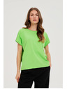 Moodo Дамска памучна тениска Moodo – светлозелена