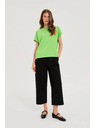 Moodo Дамска памучна тениска Moodo – светлозелена