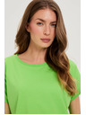 Moodo Дамска памучна тениска Moodo – светлозелена
