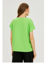 Moodo Дамска памучна тениска Moodo – светлозелена