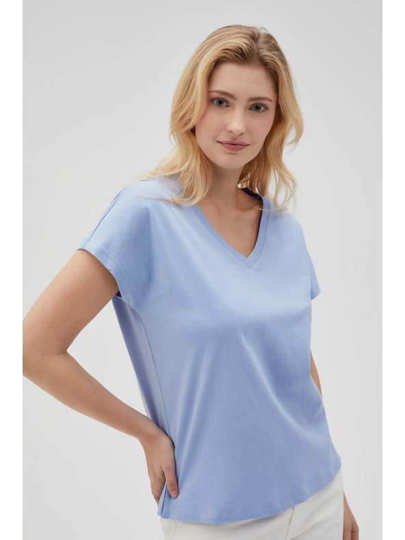 Moodo Дамска тениска Moodo – синя