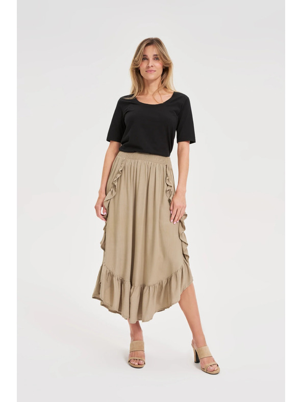 Moodo Дамска тениска Moodo – черна