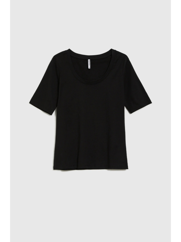 Moodo Дамска тениска Moodo – черна