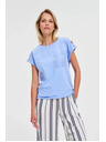 Moodo Дамска тениска Moodo – светлосиня