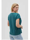 Moodo Дамска тениска Moodo – петролена