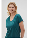 Moodo Дамска тениска Moodo – петролена