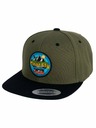 Meatfly Meatfly шапка Flanker Snapback Adventure Olive/Black