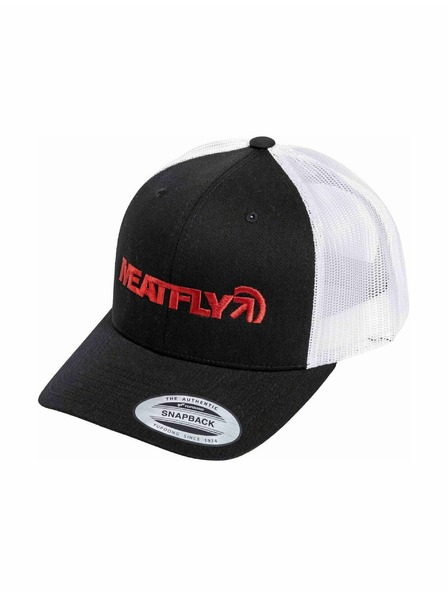 Meatfly Meatfly шапка Rodie Trucker Wine / Black / White | Черна