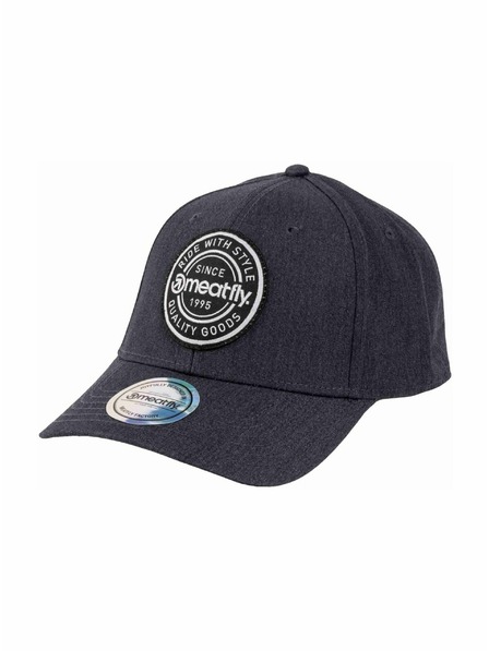 Meatfly Meatfly шапка Jogger Flexfit Recycled Anthracite Label | Сива |