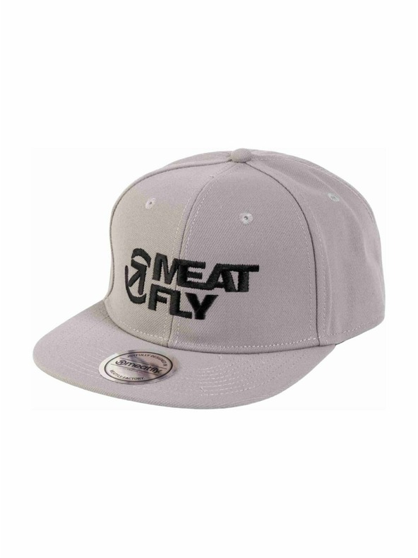 Meatfly Meatfly шапка Ness Snapback Grey / Black Revital | Черна | Размер