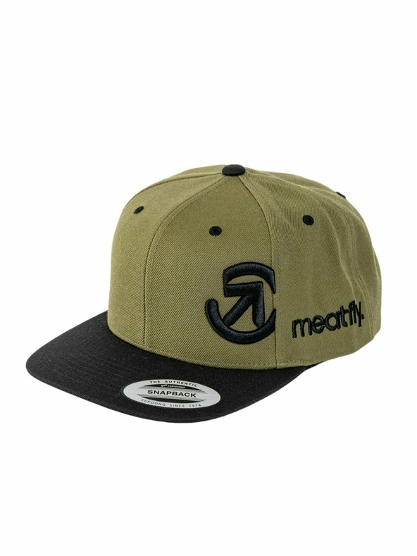 Meatfly Meatfly шапка Jacob Snapback Olive
