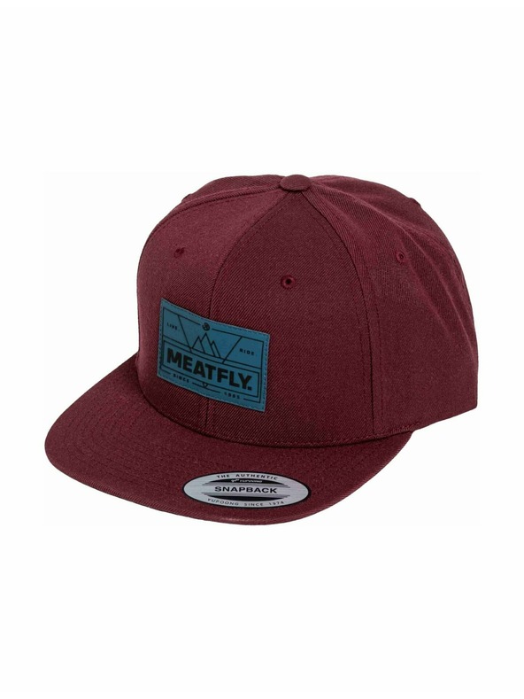 Meatfly Meatfly шапка Hornet Snapback Live Ride / Maroon | Червена