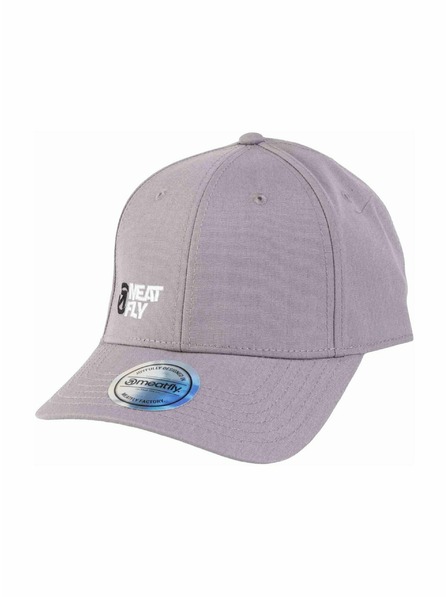 Meatfly Meatfly шапка Dustin Flexfit Recycled Grey / White Decent Revital | Сива | Размер