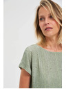 Moodo Дамска тениска Moodo – маслинена