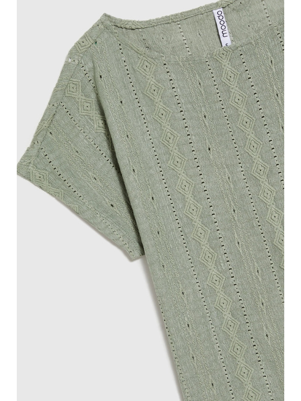 Moodo Дамска тениска Moodo – маслинена