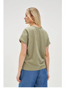 Moodo Дамски топ с джоб Moodo – маслинен