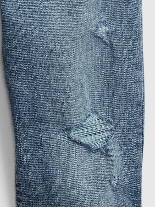 GAP Детски дънки с висока талия skinny stretch GAP