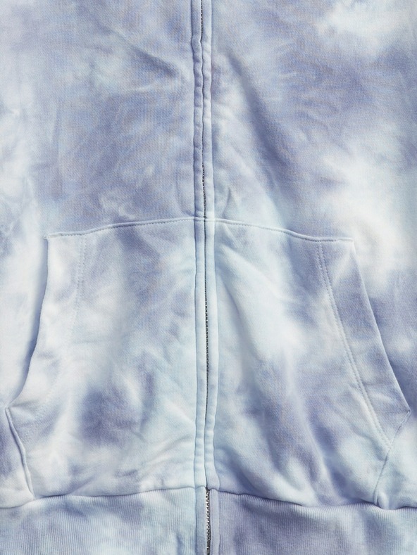 GAP Детска oversized блуза с качулка GAP