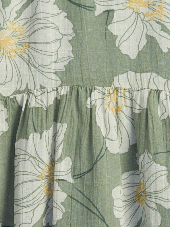 GAP Бебешка флорална рокля GAP