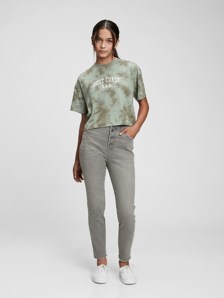 GAP Детски дънки sky high skinny ankle GAP
