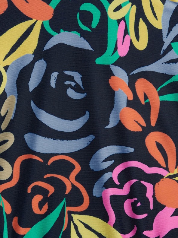 GAP Бебешки цял бански флорален GAP