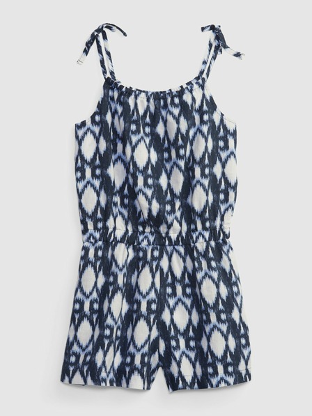 GAP Детски ленен щампован гащеризон GAP