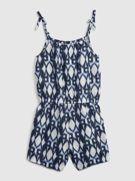 GAP Детски ленен щампован гащеризон GAP