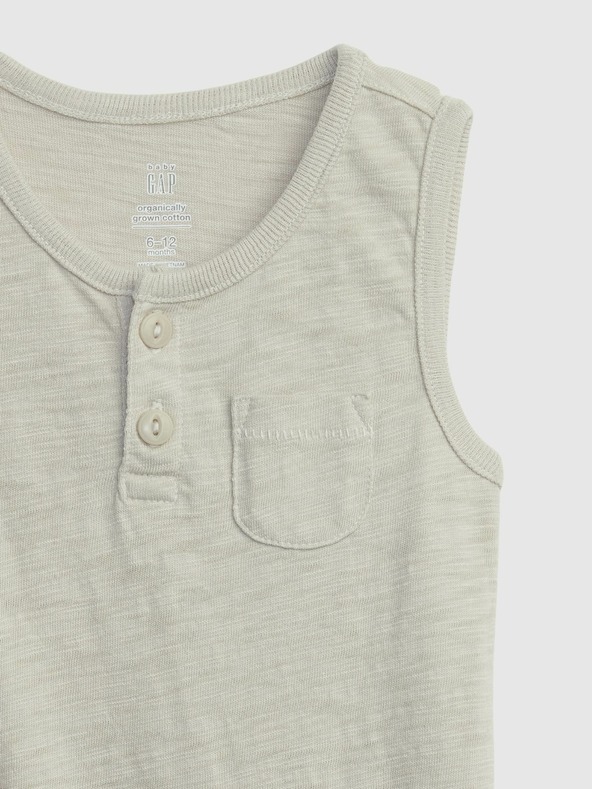 GAP Бебешки къс гащеризон GAP