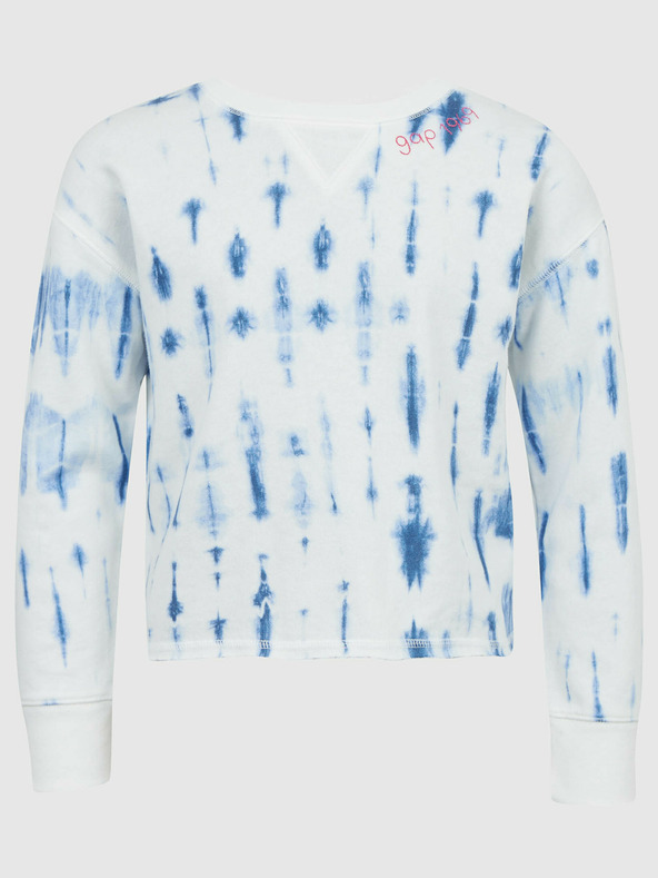 GAP Детски батиков суитшърт GAP