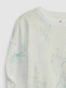 GAP Детски суитшърт с нежна батика GAP