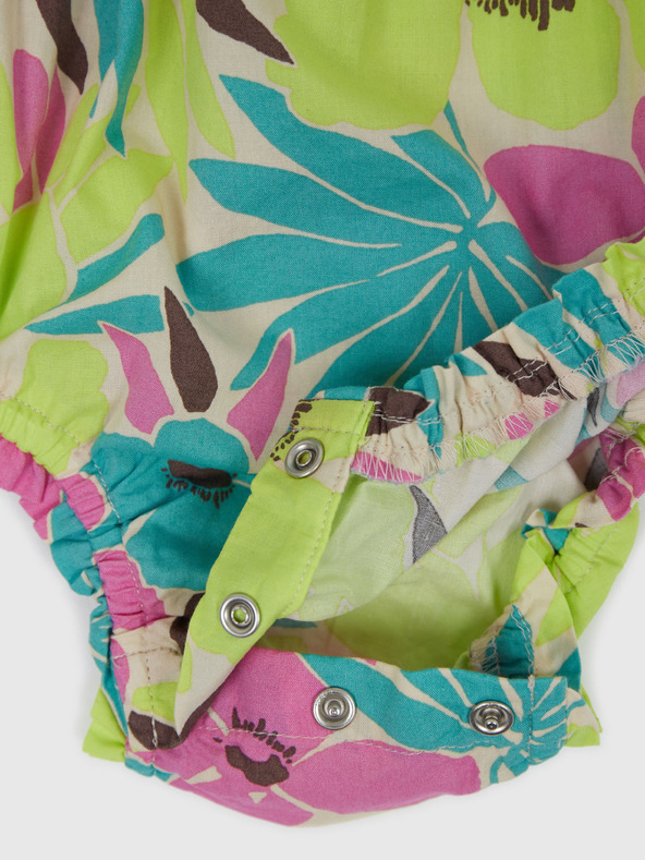 GAP Бебешко цветно боди с лента за глава GAP