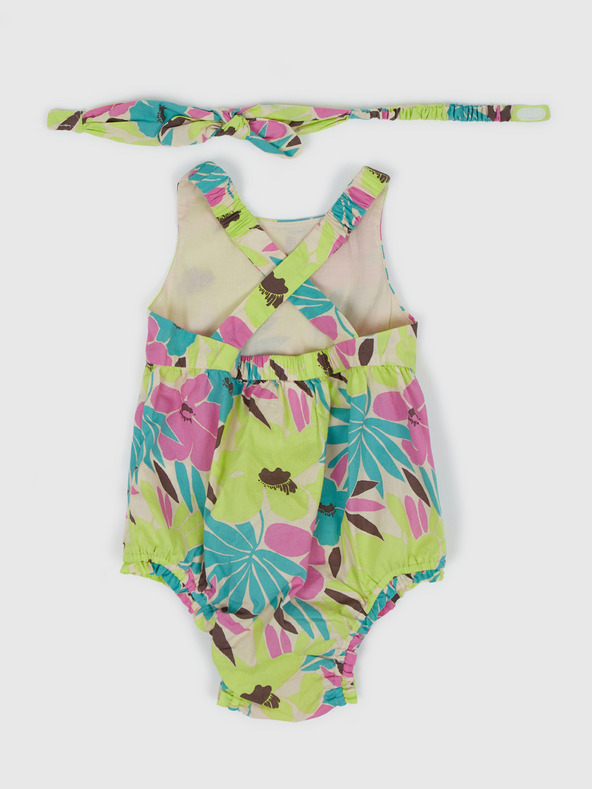 GAP Бебешко цветно боди с лента за глава GAP